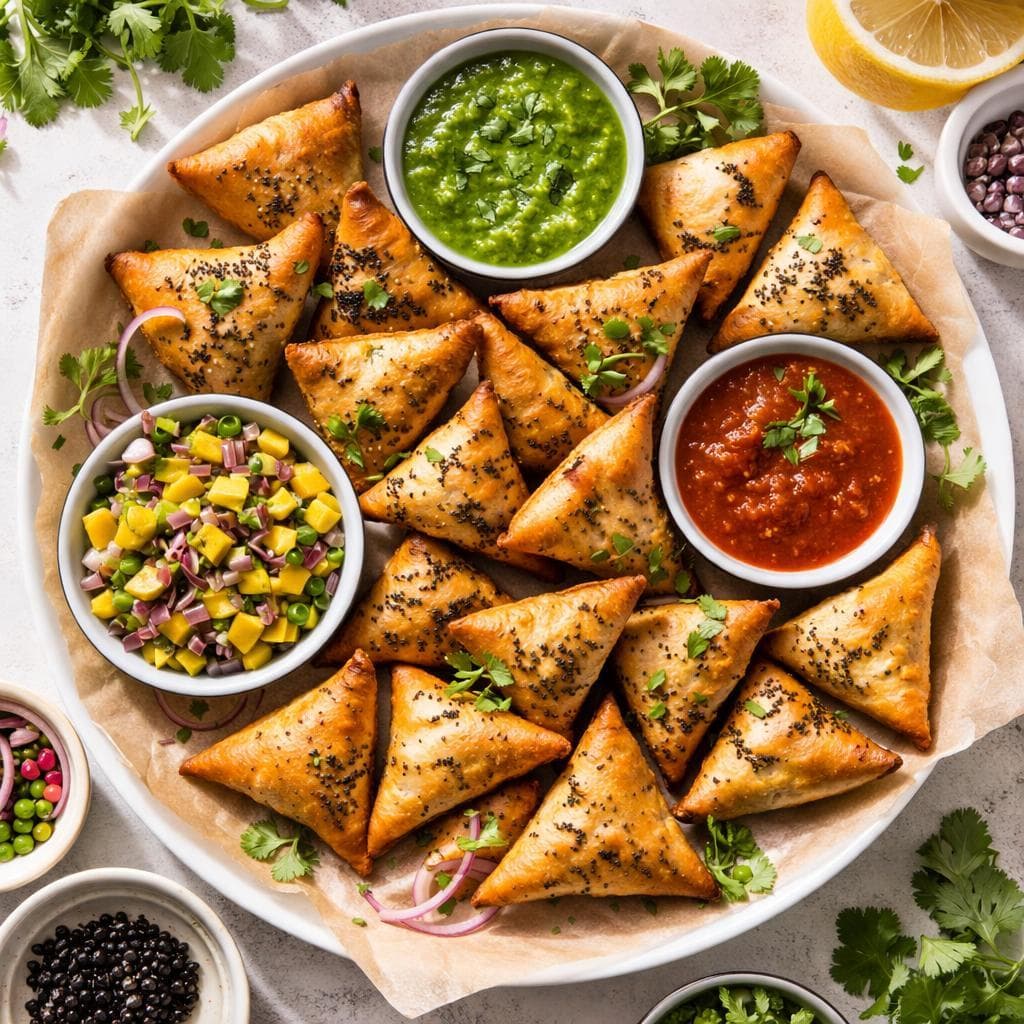 Trio Samoosa Platter